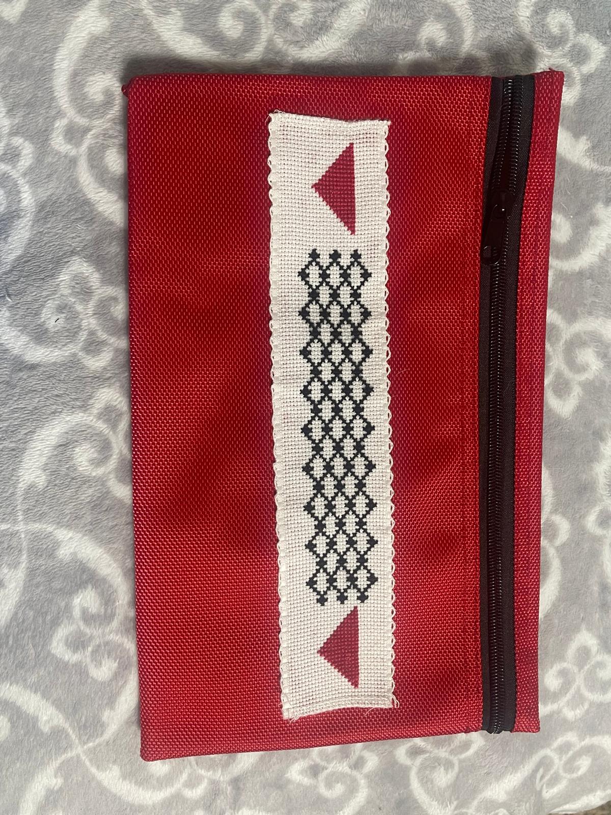 Pencil case pouch with Tatreez
